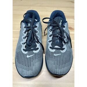 Nike Metcon Trainers Navy& Gray Sz  7.5 womens Lace Up Cycling Running Walking